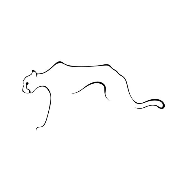 Featured image of post Cheetah Outline Tattoo
