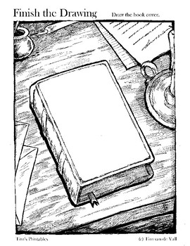 Featured image of post How To Draw A Book Cover