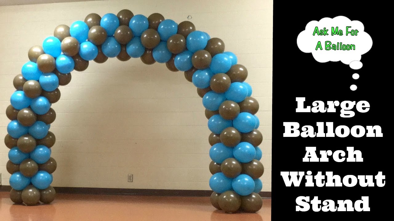 Featured image of post How To Make Balloon Arch Without Stand And Helium