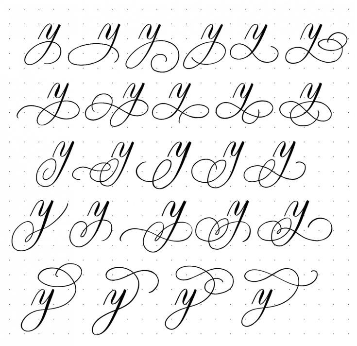 Featured image of post Lowercase Y In Calligraphy