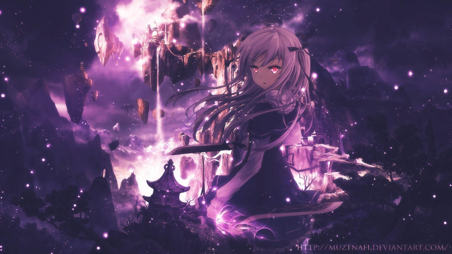 Featured image of post Purple Desktop Wallpaper Anime