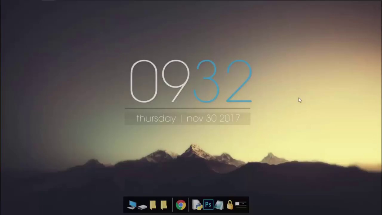 Featured image of post Rainmeter Clock