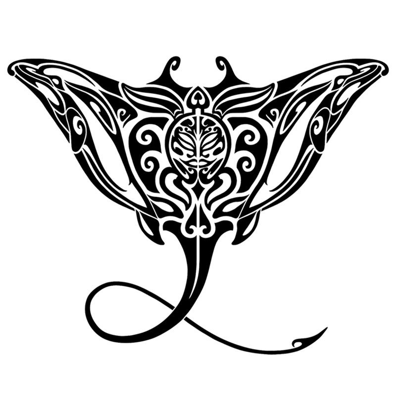 Featured image of post Tribal Manta Ray Tattoo