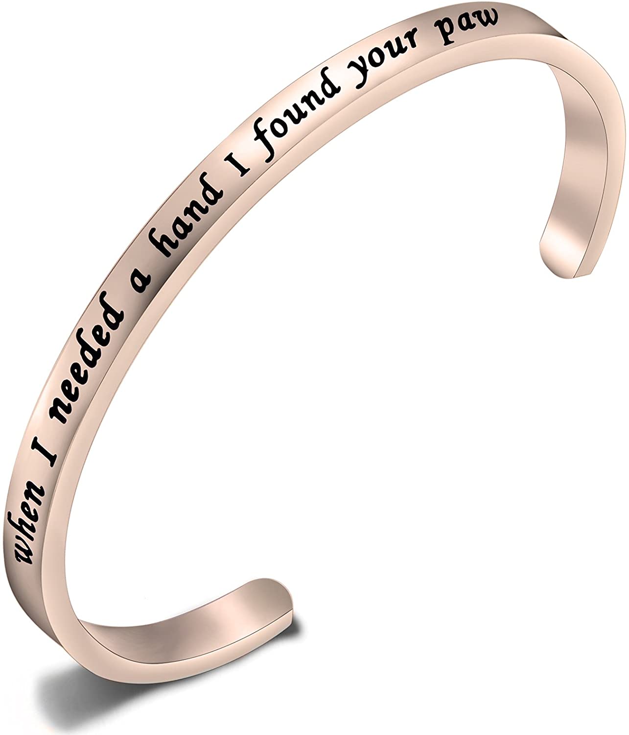 Featured image of post When I Needed A Hand I Found Your Paw Bracelet